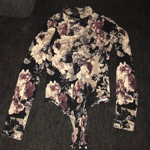 Turtleneck long sleeve Bodysuit